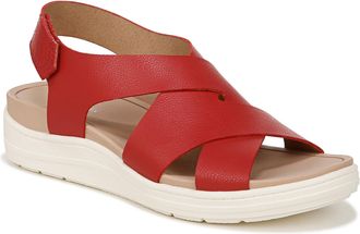 Dr. Scholls Womens Time Off Sea Sandal, Heritage Red, 9 UK