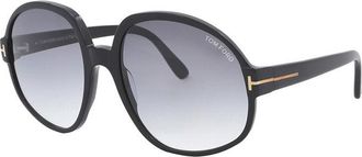 Tom Ford FT0991 01B Shiny Black/Gradient Smoke