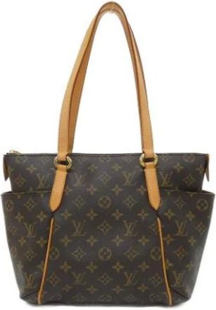 Louis Vuitton Pre-owned Tote Bags, female, Brown, Size: ONE SIZE Pre-owned Canvas louis-vuitton-bags