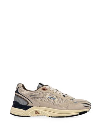 Autry Beige Logo Sneakers