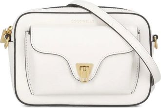 Coccinelle Borsa a tracolla Beat Soft mini - Bianco
