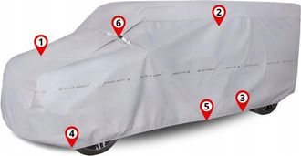 OEM Cubierta Antigranizo 14mm Van L 480-510cm Protector Antigranizo