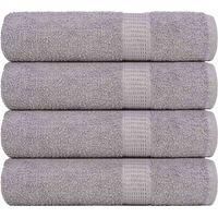OEM Servilletas Frogn, Juego De 4, Gris, 50x100 Cm, 360 G/m&sup2; - Crezuo