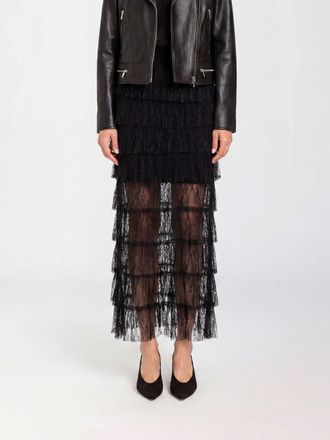 Twinset Gonna midi in pizzo