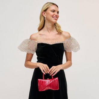 Urban Expression Julie Evening Bag in Red at Nordstrom