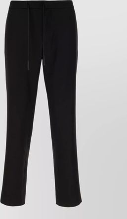 Maison Margiela wool tailored trousers side pockets design