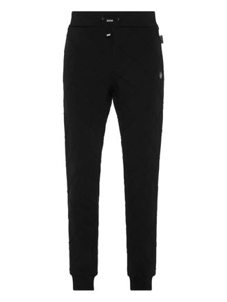 Philipp Plein texture trousers - Black