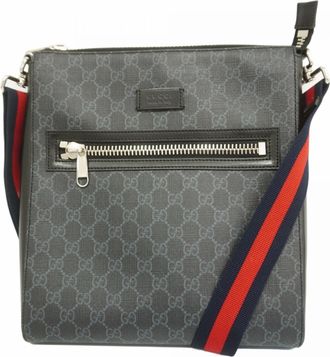 Gucci Black Pvc Shoulder Bag (Pre-Owned)