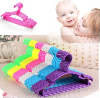 OEM Paquete De 100 Perchas Para Beb&eacute; - Pl&aacute;stico - Rosa