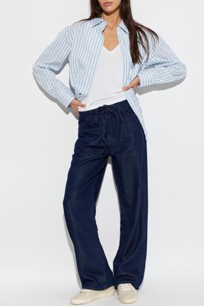 Rag & Bone Straight-leg Jeans, Womens, Navy Blue