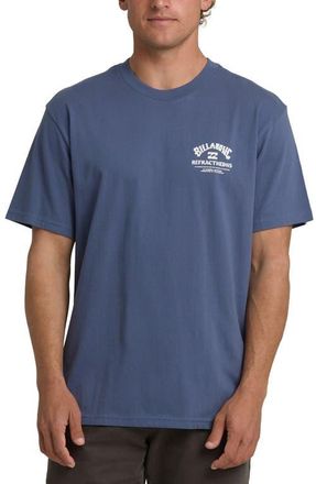 Billabong Flower Graphic T-Shirt in Vintage Indigo at Nordstrom, Size Xx-Large