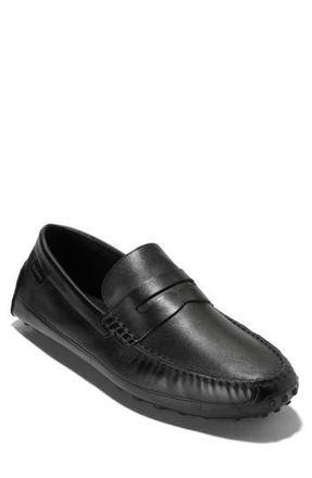 Cole Haan Hall Grand Penny Driving Loafer in Black /Black at Nordstrom Rack, Size 11.5