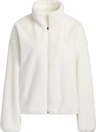 adidas (WMNS) adidas Met Fur Jacket Asia Sizing White HM7102