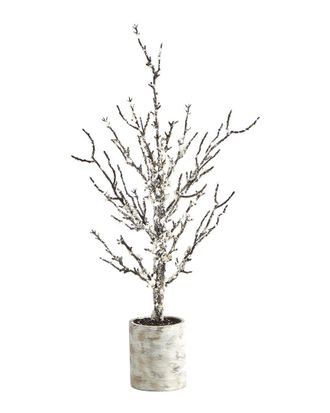 Nearly Natural 24In Snowed Twig Artificial Tree