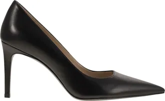Stuart Weitzman Stuart Power 85 Leather Pumps