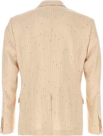 Dolce & Gabbana Rigato Giacche E Gilet Jacket