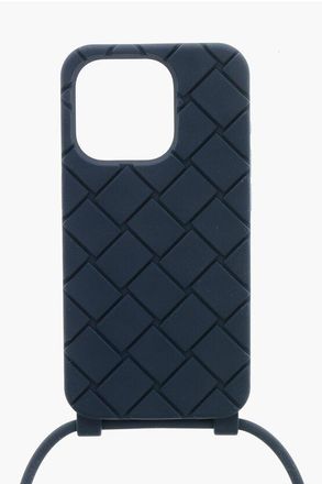 Bottega Veneta Silicone 15 Pro Iphone Case with Neck Strap size Unica