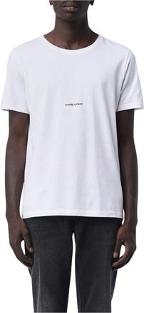 Saint Laurent Hombre, Camisetas, Blanco, Talla: XL