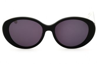 Anne Klein AK7090 Oval Acetate Sunglasses - Blue