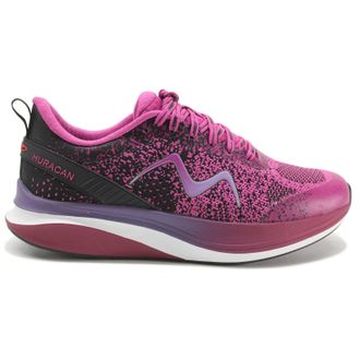 Mbt Huracan 3000 Textile Synthetic Womens Low Top Trainers - Black Orchid Flower - Size:UK 3.5
