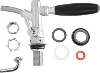 OEM Grifo Dispensador De Cerveza Ajustable De Acero Inoxidable Cromado G5/8, Grifo Para Bar Dom&eacute;stico (plateado)