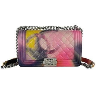 Chanel Pre-owned Vintage Schoudertas - Dames - Pre-owned - Veelkleurig - Maat: ONE Size Leer