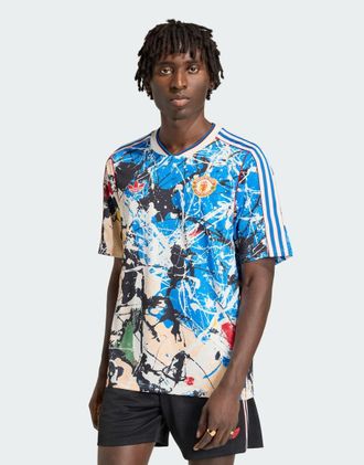 adidas Manchester United Stone Roses - Maglia multicolore