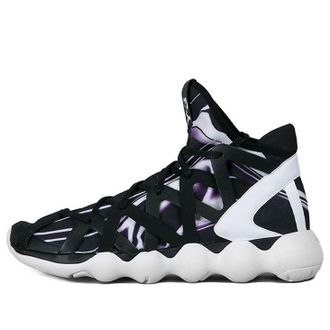 adidas Y-3 Kyujo High Black Purple White AQ5546