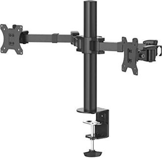 Hama Soporte Para Monitor Doble Negro De 13 A 35 Pulgadas