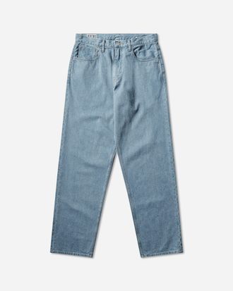 Cav Empt Men s 1992 Washed Nep Denim Pants Indigo