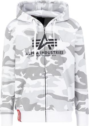 Alpha Industries Basic Camo Zip Hoodie