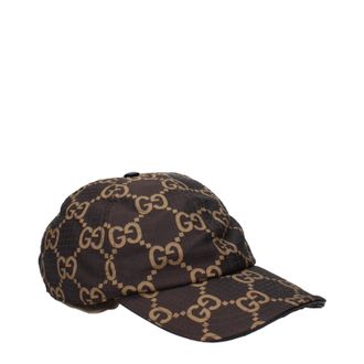 Gucci Herens Hoeden bruine stof