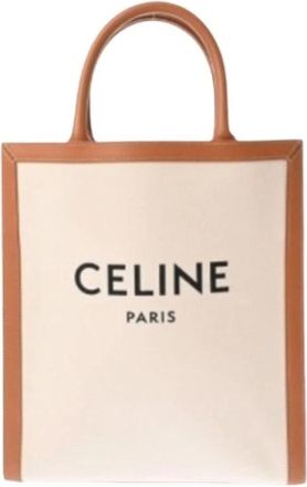Celine Pre-owned Tote Bags, female, Beige, Size: ONE SIZE Pre-owned Vintage Tote Bag