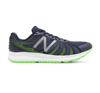 New Balance Mens Fuelcore Rush V3 Shoes In Navy/lime