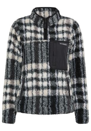 Columbia Fleecepullover COLUMBIA, Damen, Gr. XL, schwarz (schwarz herrin), Obermaterial: 100% Polyester. Futter: 100% Polyester, Sweatshirts Fleecepullover