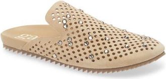 Pedro Garcia Braidy Studded Mule in Dijon Castoro-Greige at Nordstrom, Size 8.5Us