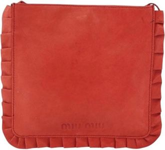 Miu Miu Borsa a spalla Pre-owned in pelle - - Pre-owned - Donna - Rosso - ONE SIZE