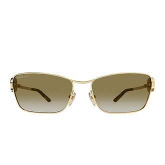 Gucci Sunglasses Gg2045 S 003 Gold/Brown Women