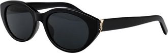 Saint Laurent Stijlvolle zonnebril SL M148 - Dames - Zonnebrillen - Zwart - 54 MM - Accessoires