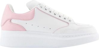 Alexander McQueen Larry Oversize Sneaker - Dames - Sneakers - Wit - 35 EU - Leer - Schoenen