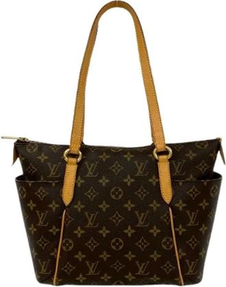 Louis Vuitton Pre-owned Tote Bags, female, Brown, Size: ONE SIZE Pre-owned Totally Monogram Tote Bag