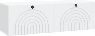 vidaXL Mueble Para Tv De Pared 98 X 31 X 30 Cm Madera De Ingenier&iacute;a Vidaxl