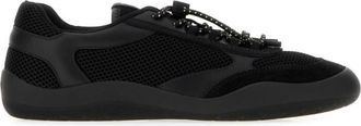 Prada Black Speedrock Sneakers