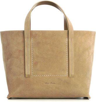 Rick Owens Suede Mini Shopper