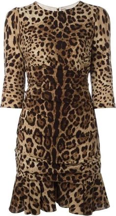 Dolce & Gabbana Mujer, Vestidos, Marrón, Talla: L