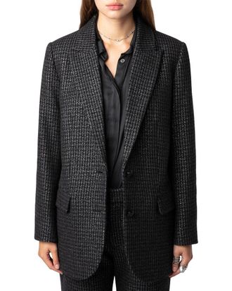 Zadig&Voltaire Viva Car Shimmer Blazer