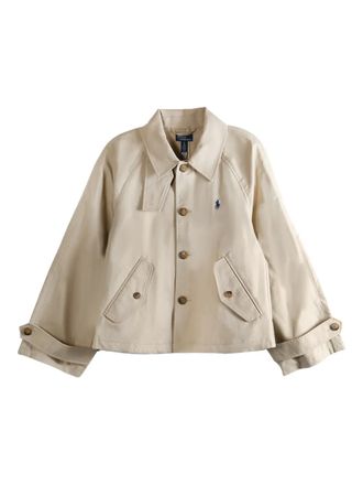 Polo Ralph Lauren Giacca con logo ricamato - Toni neutri