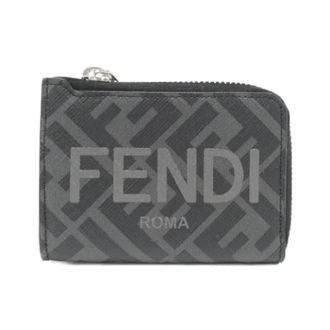 Fendi Pre-owned Card Case - unisex - Fendi Vintage - Vintage Wallets - Gray - ONE SIZE - Pre-owned