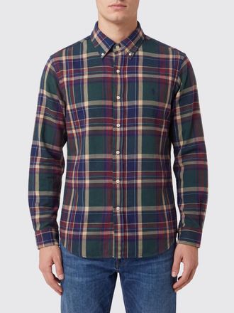 Polo Ralph Lauren Camicia in cotone con motivo tartan e collo button-down