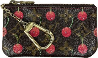 Louis Vuitton Brown Monogram Cherry Monogram Coin Purse/Coin Case (Pre-Owned)